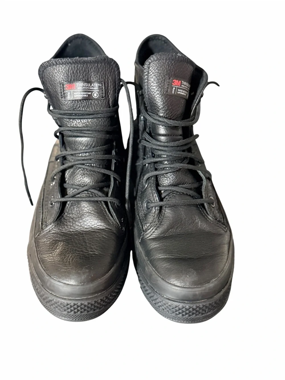 NWOT Converse Berkshire Boot Hi Waterproof 3M Thinsulate Black Leather Women's 8